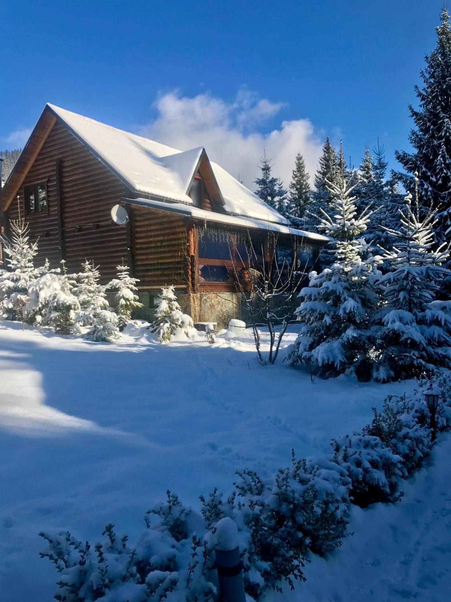 Cottage Lavanda Окремий Котедж З Каміном Bukovel Exterior photo